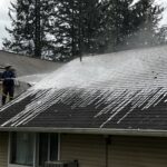 Soft Washing a Roof