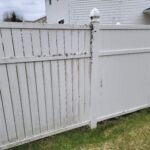 Pressure Wash Fence